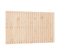 Vidaxl cabecero de cama de pared madera maciza de pino 147x3x90 cm