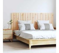 vidaXL Cabecero de cama de pared madera maciza de pino 159,5x3x60 cm