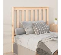 vidaXL Cabecero de cama madera maciza de pino 106x6x101 cm