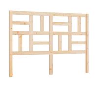 Vidaxl cabecero de cama madera maciza de pino 146x4x104 cm