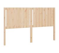 vidaXL Cabecero de cama madera maciza de pino 165,5x4x100 cm