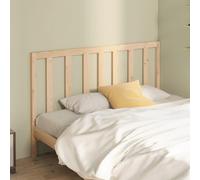 vidaXL Cabecero de cama madera maciza de pino 166x4x100 cm