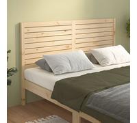 vidaXL Cabecero de cama madera maciza de pino 166x4x100 cm