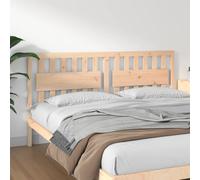vidaXL Cabecero de cama madera maciza de pino 185,5x4x100 cm