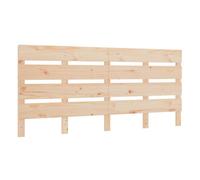 Vidaxl cabecero de cama madera maciza de pino 200x3x80 cm