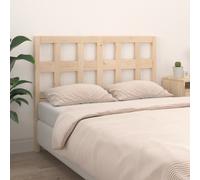 vidaXL Cabecero de cama madera maciza de pino 205,5x4x100 cm