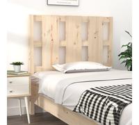 vidaXL Cabecero de cama madera maciza de pino 95,5x4x100 cm