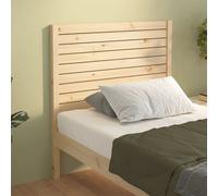 vidaXL Cabecero de cama madera maciza de pino 96x4x100 cm