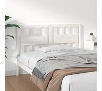 vidaXL Cabecero de cama madera maciza de pino blanco 140,5x4x100 cm