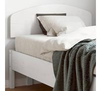 vidaXL Cabecero de cama madera maciza de pino blanco 75 cm