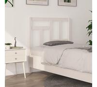 vidaXL Cabecero de cama madera maciza de pino blanco 95,5x4x100 cm