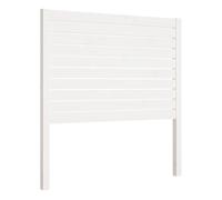 Vidaxl cabecero de cama madera maciza de pino blanco 96x4x100 cm
