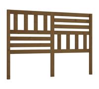 vidaXL Cabecero de cama madera maciza de pino marrón miel 156x4x100 cm