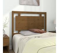 vidaXL Cabecero de cama madera maciza pino marrón miel 105,5x4x100 cm