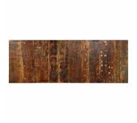 vidaXL Cabecero de cama multicolor 140 cm madera maciza reciclada