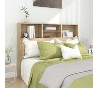 vidaXL Cabecero de cama roble Sonoma 140x19x103,5 cm
