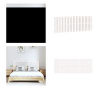 vidaXL Cabecero de pared blanco, 159,5 x 3 x 60 cm, madera maciza de pino. Cabecero para pared. Cabeceros para pared. Cabecero. Cabecero para cama