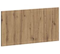 vidaXL Cabecero de pared, estilo Artisan, madera de roble, material compuesto