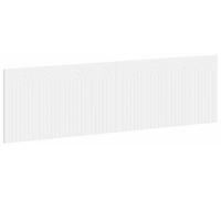 vidaXL Cabecero de pared, modelo ALKMAAR, blanco, fabricado en material de madera