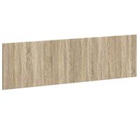 vidaXL Cabecero de pared, modelo DELFT, en madera contrachapada con acabado en roble Sonoma