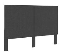 vidaXL Cabecero de tela gris oscuro 160x200 cm