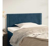 vidaXL Cabecero de terciopelo azul 100x5x78/88 cm