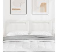 vidaXL Cabecero LED 160 cm Cuero sintético