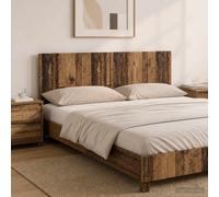 vidaXL Cabecero montada en la pared BREDA Madera envejecida