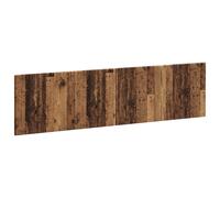 vidaXL Cabecero montada en la pared BREDA Madera envejecida