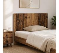 vidaXL Cabecero montada en la pared BREDA Madera envejecida