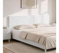 vidaXL Cabecero montada en la pared DELFT Blanco Brillante
