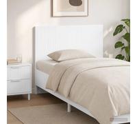 vidaXL Cabecero montada en la pared EDE Blanco Brillante