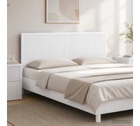 vidaXL Cabecero montada en la pared EDE Blanco Brillante