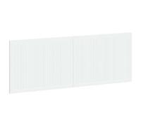 vidaXL Cabecero montada en la Pared Ede Blanco Madera de ingeniería