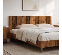 vidaXL Cabecero montada en la pared EDE Madera envejecida