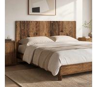 vidaXL Cabecero montada en la pared EDE Madera envejecida