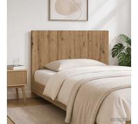 vidaXL Cabecero de pared, estilo Artisan, madera de roble, material compuesto
