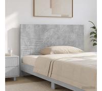 vidaXL Cabecero montada en la pared HAARLEM Gris Hormigón