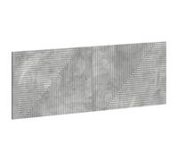 vidaXL Cabecero montada en la Pared HAARLEM Gris Hormigón