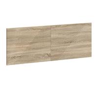 vidaXL Cabecero montada en la pared HAARLEM Roble Sonoma