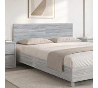 vidaXL Cabecero montada en la pared HAARLEM Sonoma gris