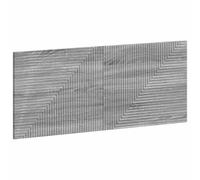 vidaXL Cabecero montada en la Pared HAARLEM Sonoma Gris