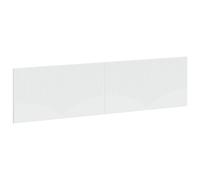 vidaXL Cabecero montada en la pared HOORN Blanco Madera de ingeniería