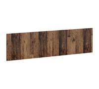 vidaXL Cabecero montada en la pared HOORN Madera envejecida