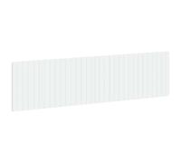 vidaXL Cabecero de pared modelo ZWOLLE, blanco, fabricado en material de madera