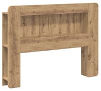 vidaXL Cabecero-mueble Artisan, roble, 100 cm, material de madera