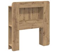 vidaXL Cabecero-mueble Artisan, roble, 80 cm, material de madera