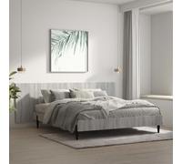 vidaXL Cabecero pared madera contrachapada gris Sonoma 240x1,5x80 cm