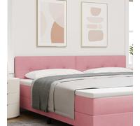 vidaXL Cabecero Rosa 200 cm Terciopelo