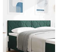 vidaXL Cabecero Verde oscuro 144 cm Terciopelo